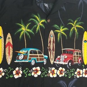 VINTAGE Winnie Fashion Hawaiian Shirt Size XL
